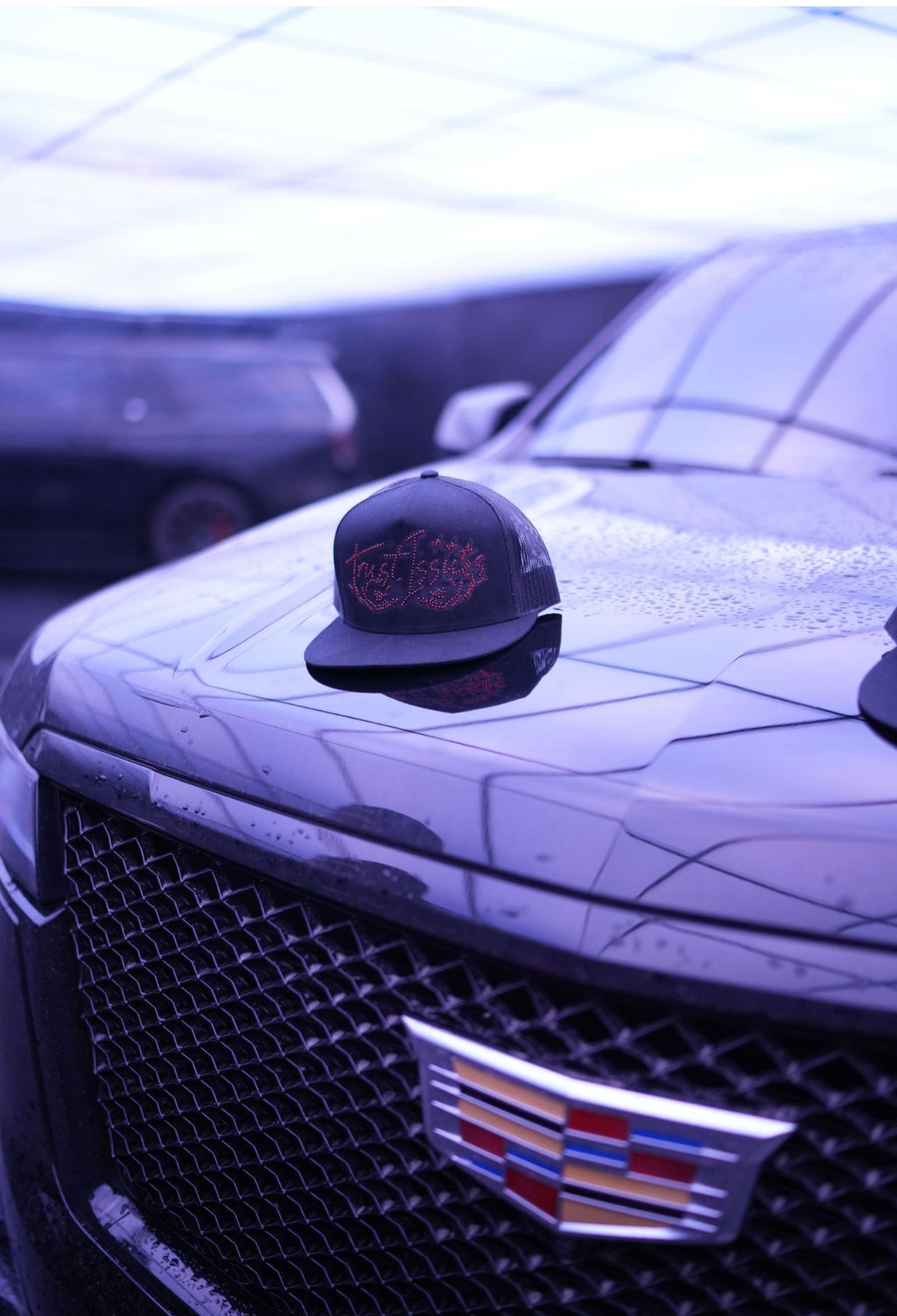 RHINESTONES TRUCKER HATS