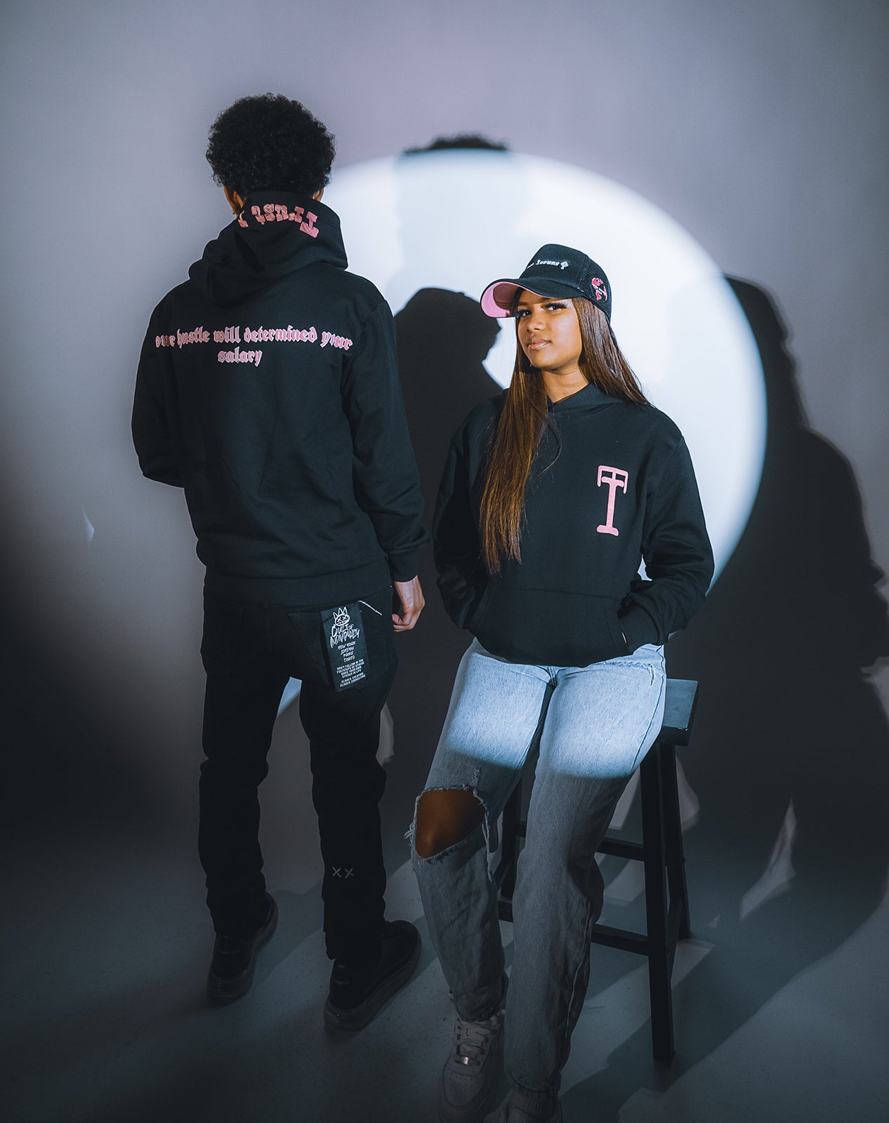 T.I Logo Hoodies